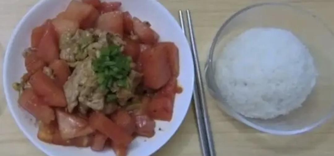 西瓜炒肉