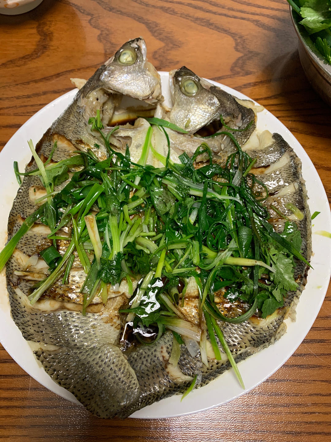清蒸鱼（鲈鱼/多宝鱼/桂花鱼/石斑鱼……）