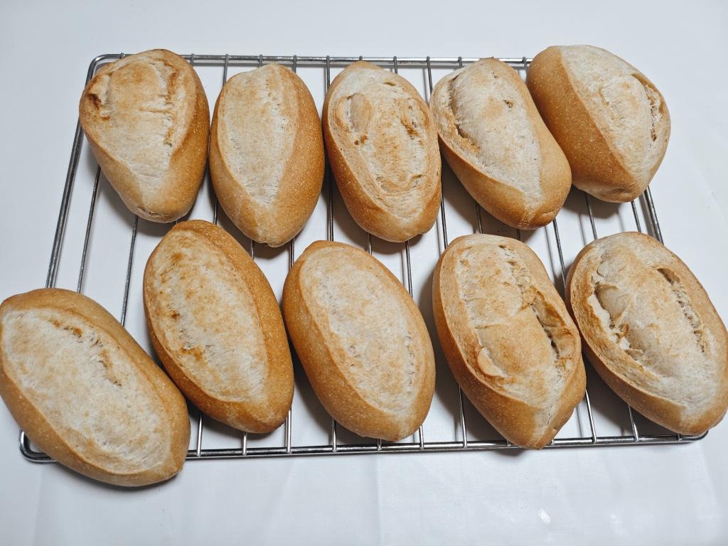口感非常好的50%全麦主食餐包