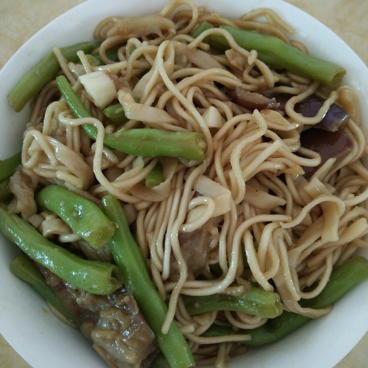 豆角焖面