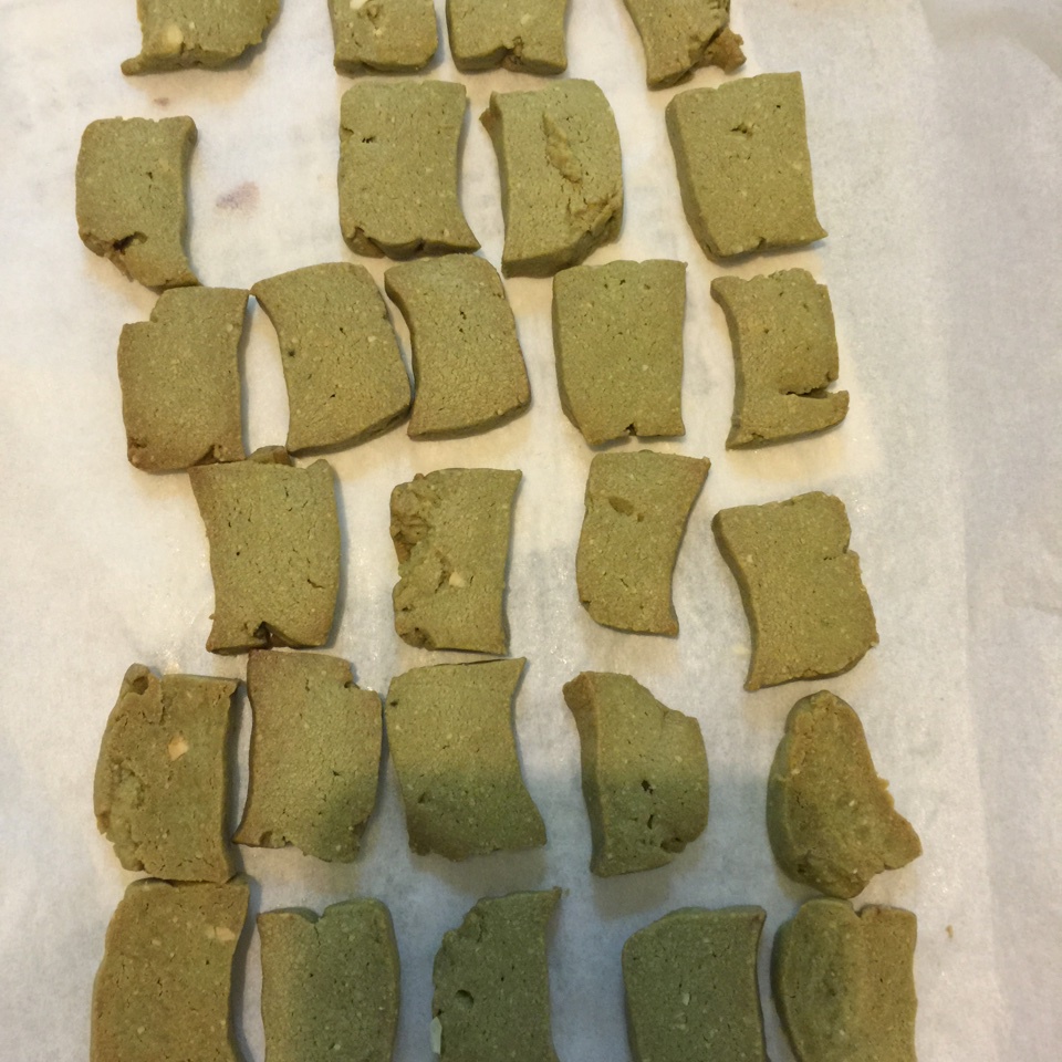 微苦抹茶沙布列酥饼