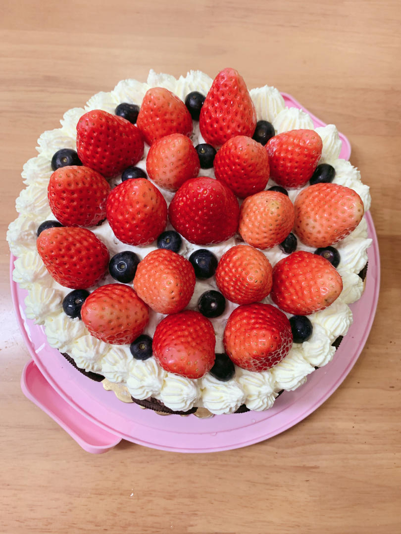 《Tinrry+》草莓奶油蛋糕（8寸配方）