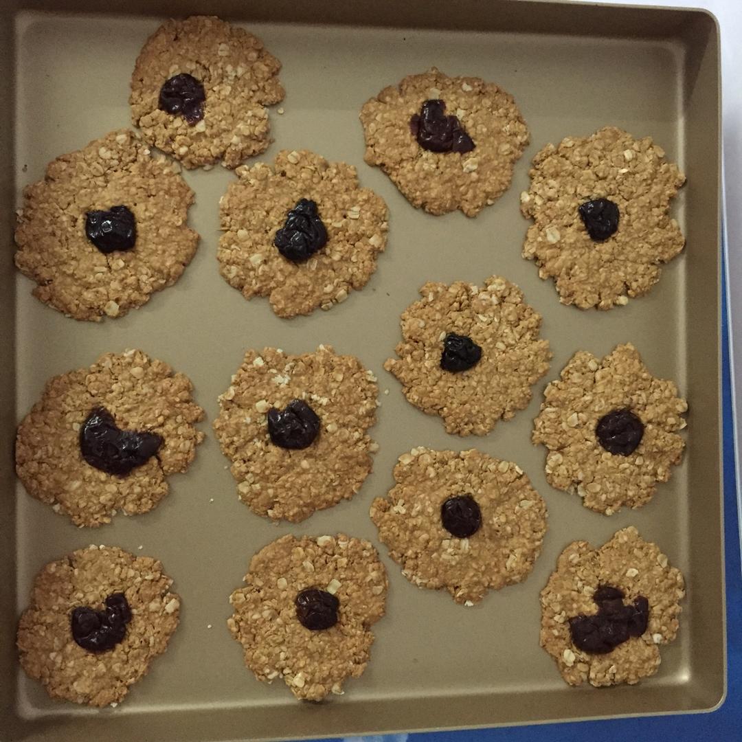 健康椰子油黑糖燕麦高纤饼干【轻卡小食】