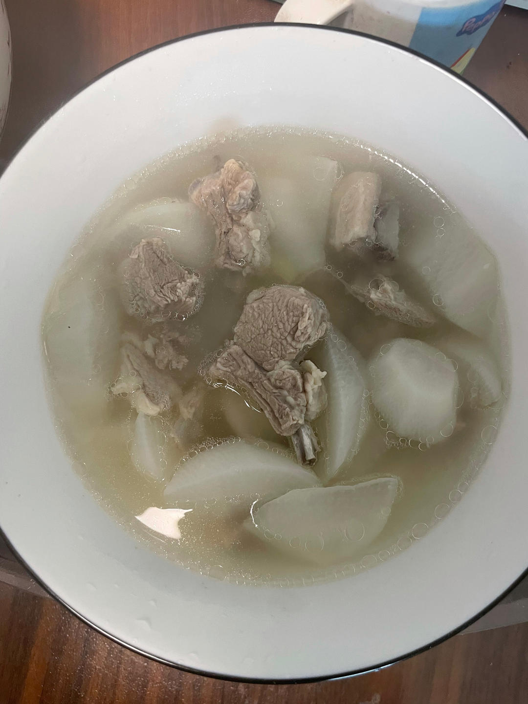 清炖滋补羊排汤