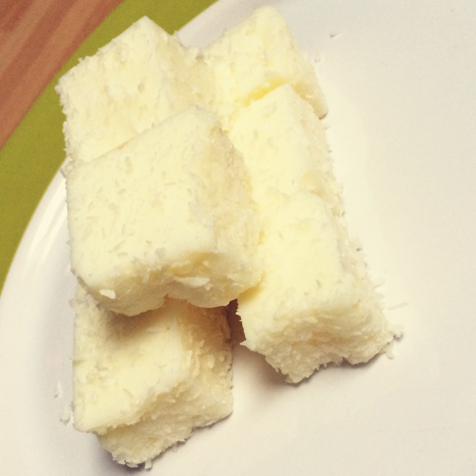 椰蓉牛奶小方