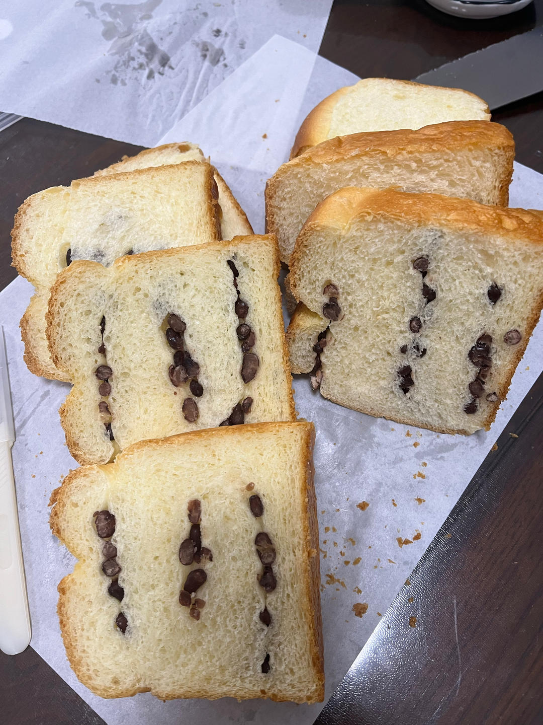 鲜奶红豆吐司