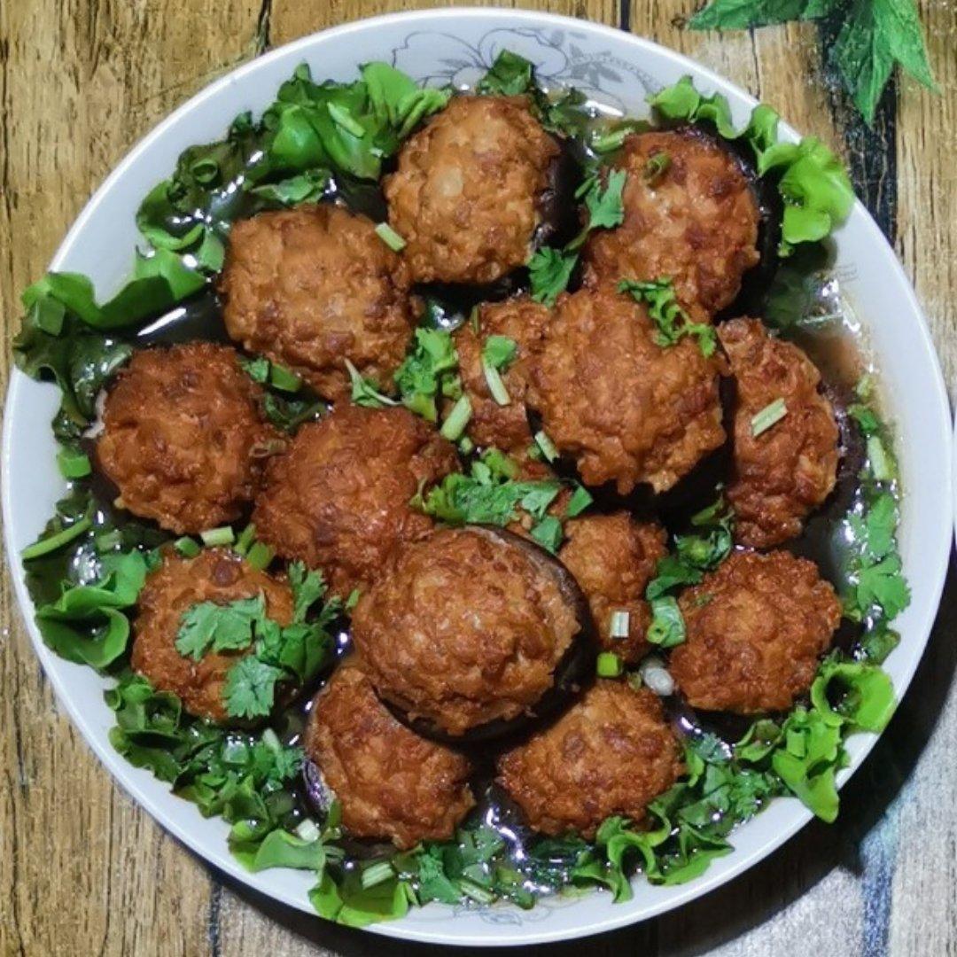 美味的肉酿香菇～～孩子爱吃的下饭菜