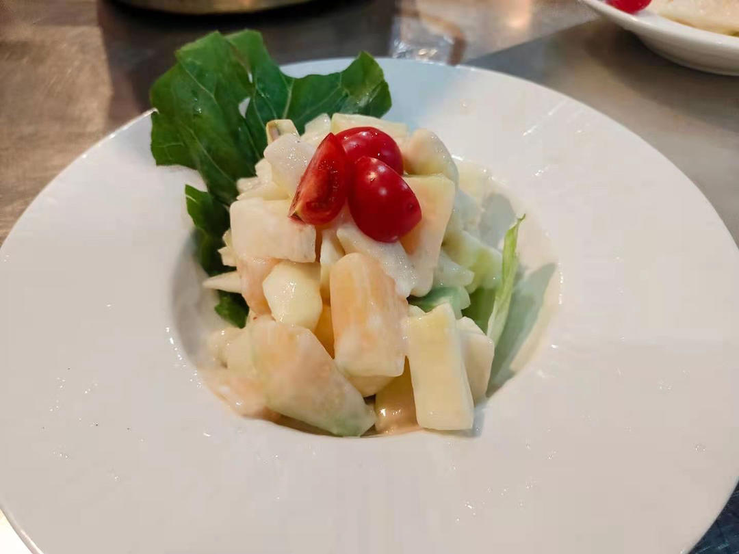 酸奶水果沙拉