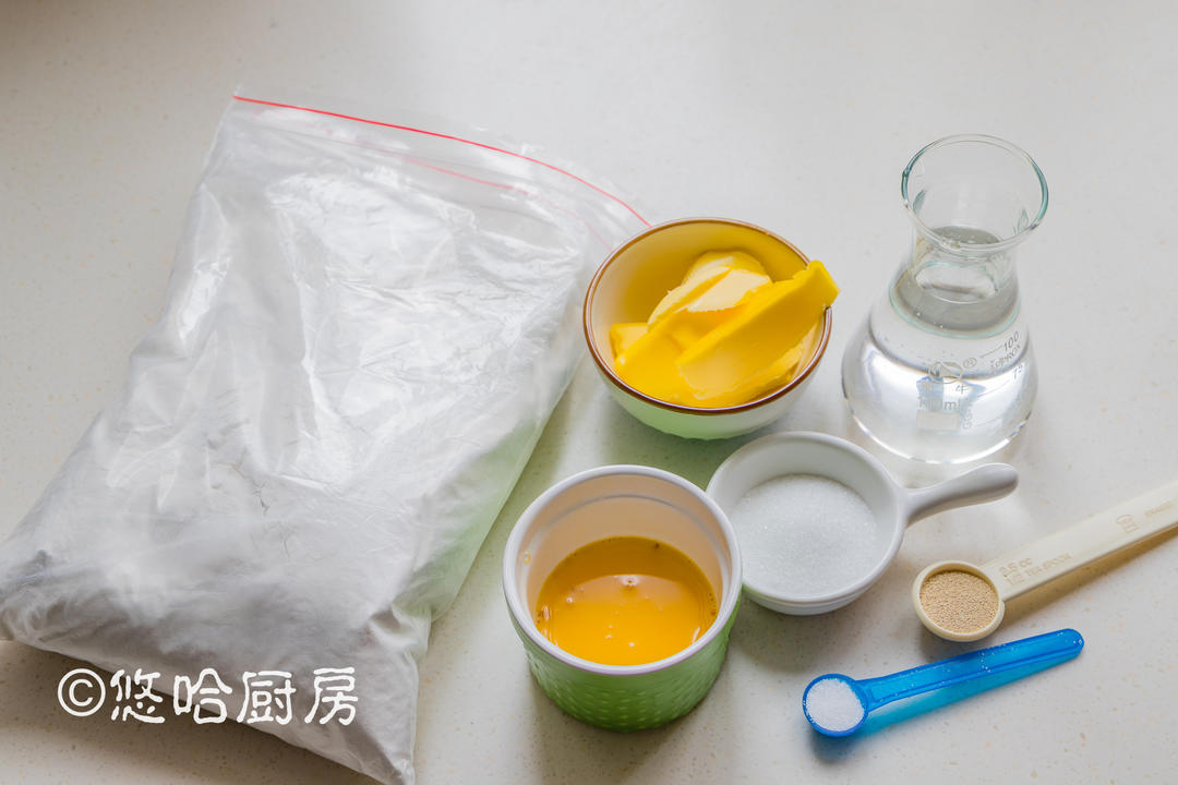 纯奶手撕吐司的做法 步骤1