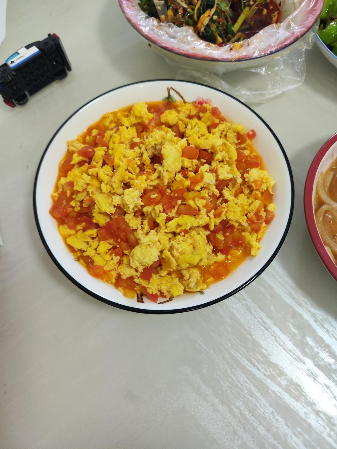 番茄炒鸡蛋
