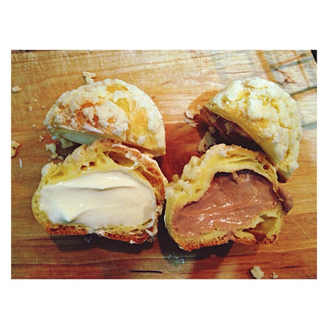 十分美味的酥皮泡芙