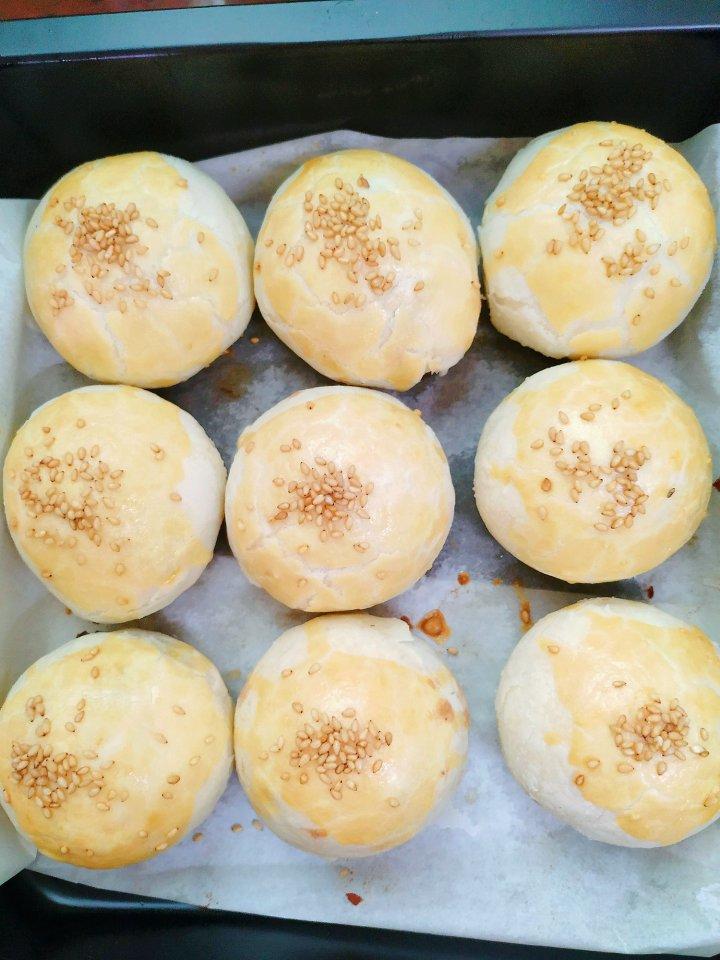 超简单 免揉 酥掉渣的蛋黄酥(超详细附全程视频)不破酥『万能酥皮』