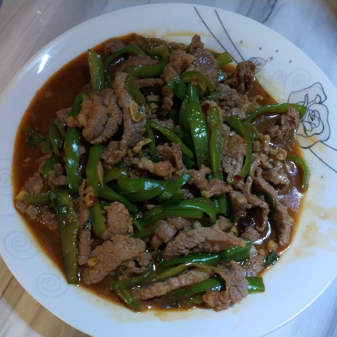 青椒牛柳