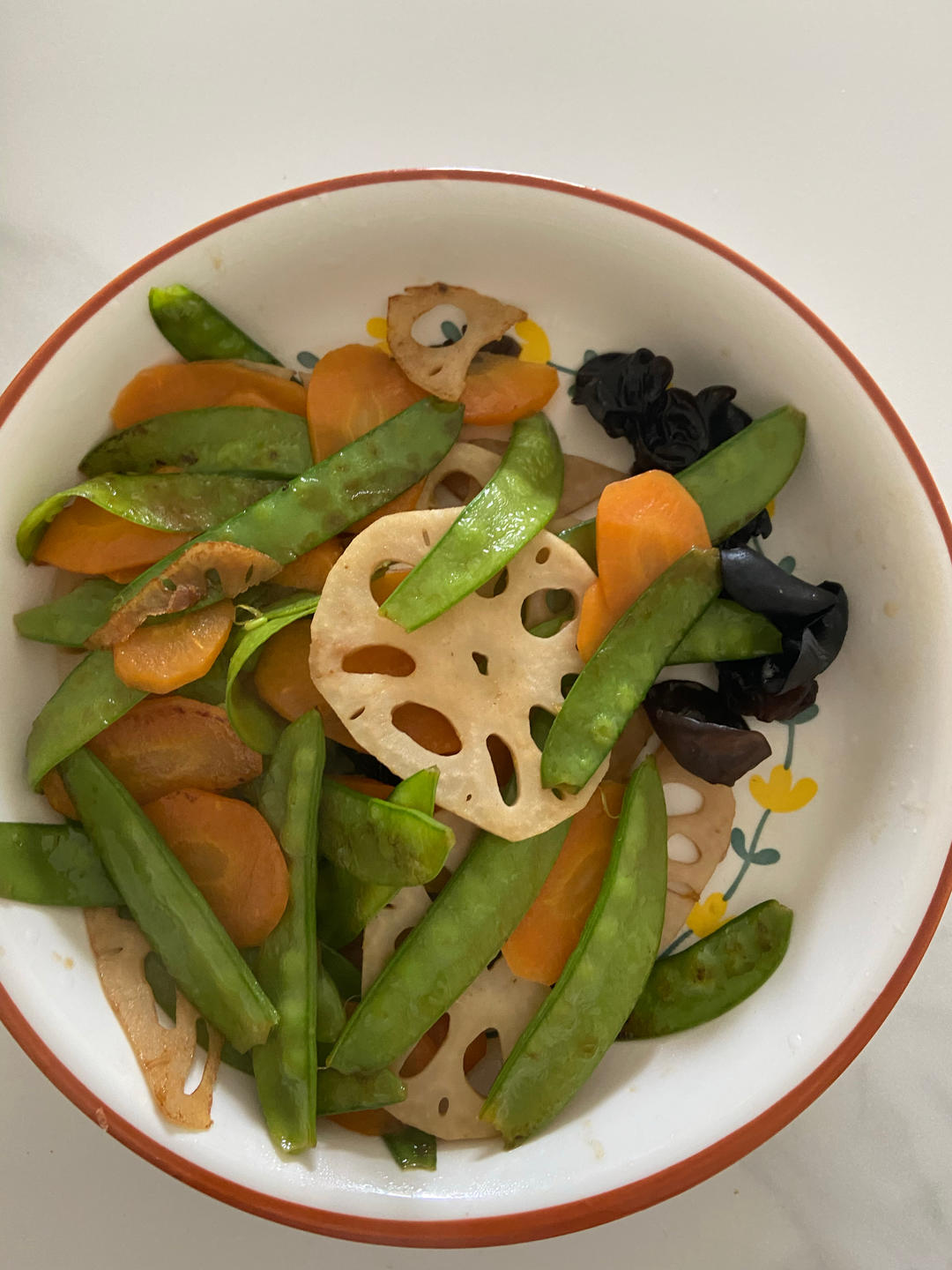 三色小素炒（夏天的清爽）