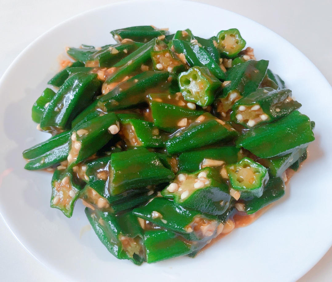 蚝油秋葵