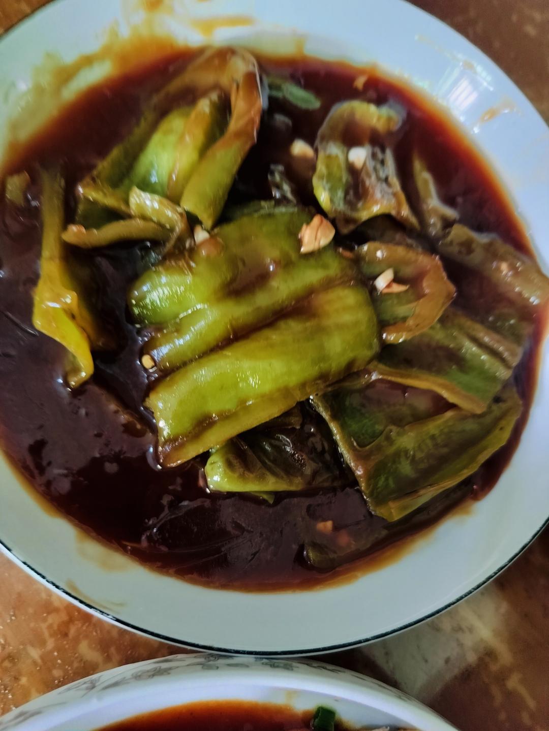 5分钟就可以烧好的虎皮青椒，真的超下饭