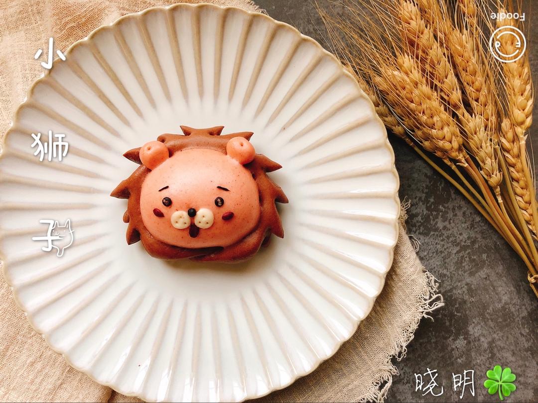 卡通小狮子馒头