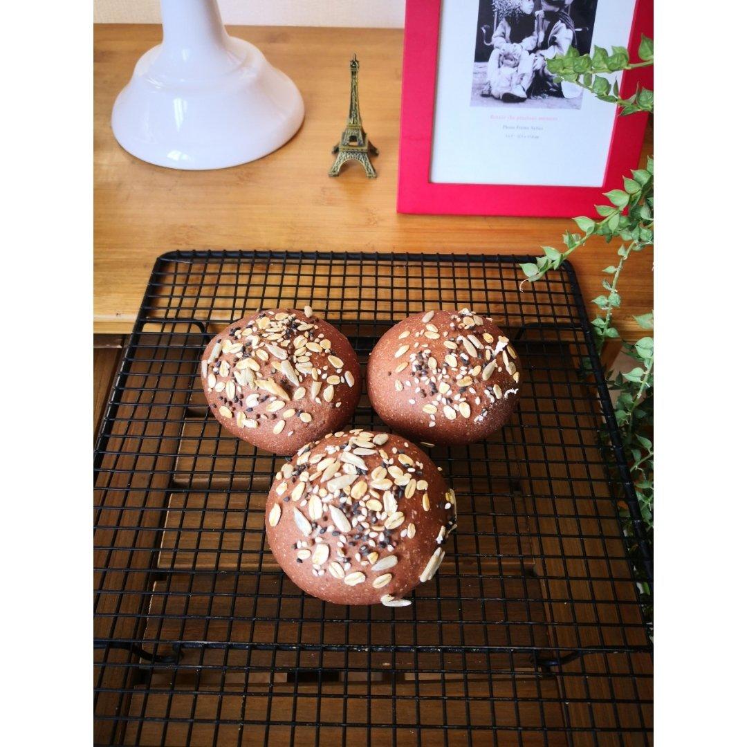 全麦巧克力豆软欧