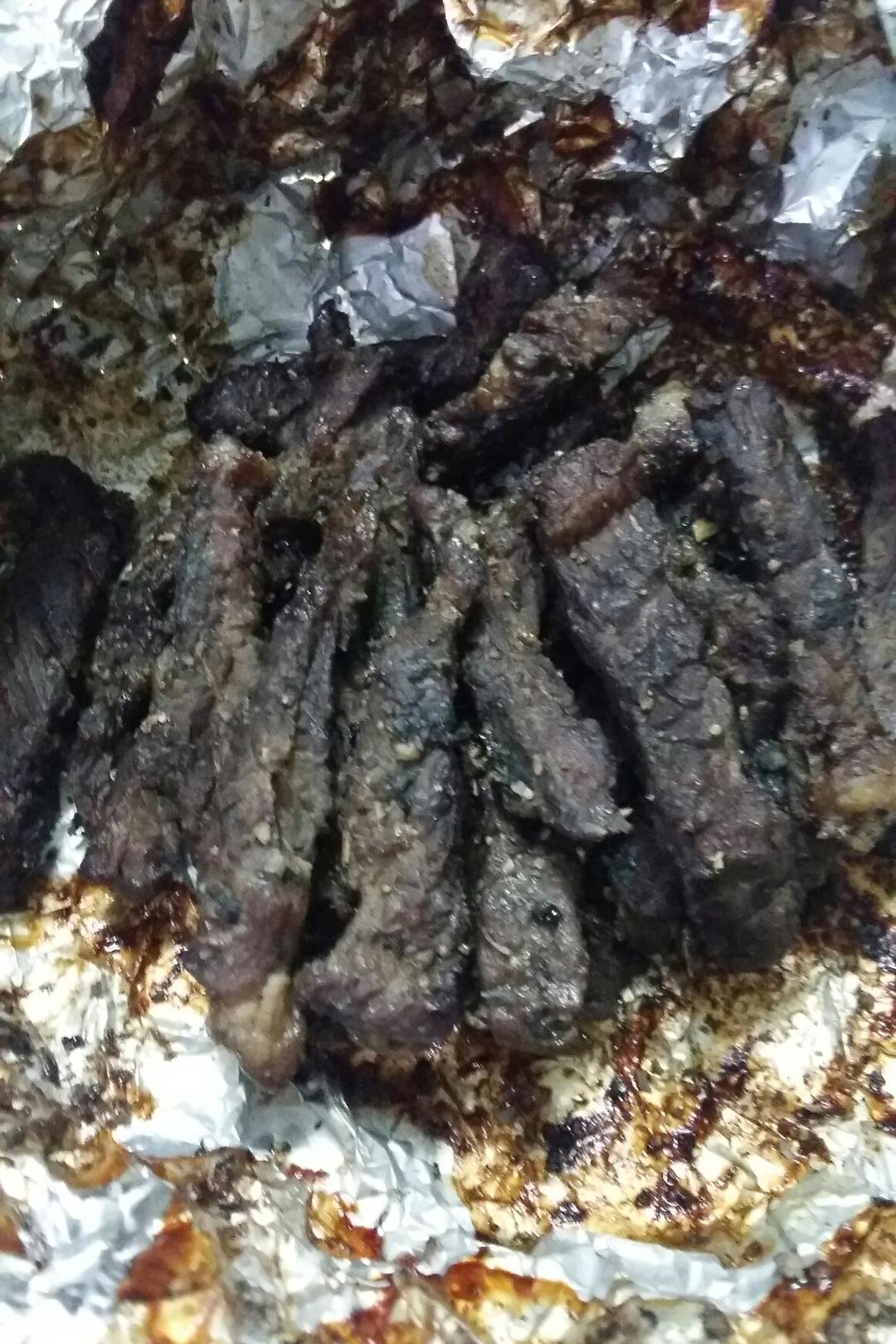 自制烤箱牛肉干