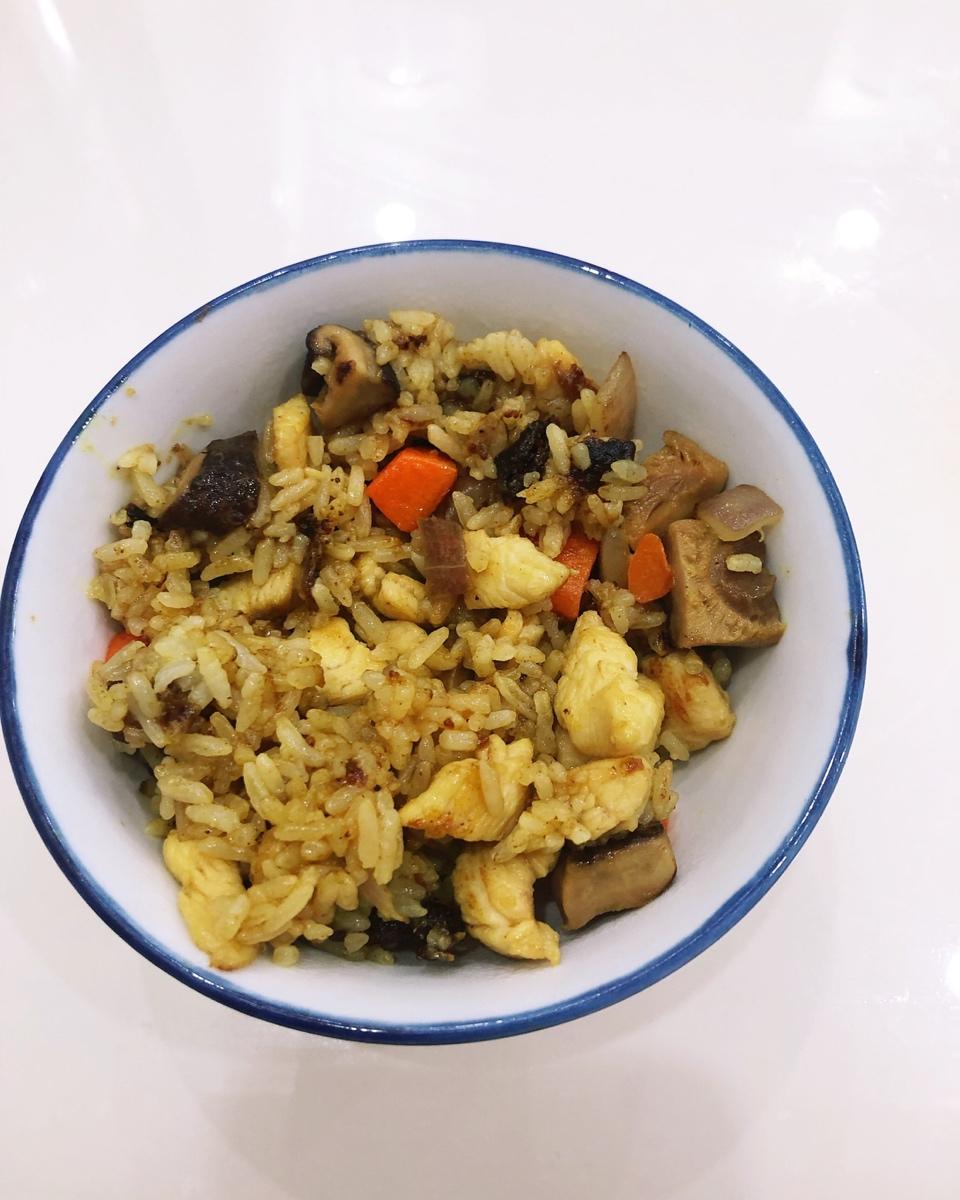 咖喱牛肉炒饭￨吃一大盘不费劲