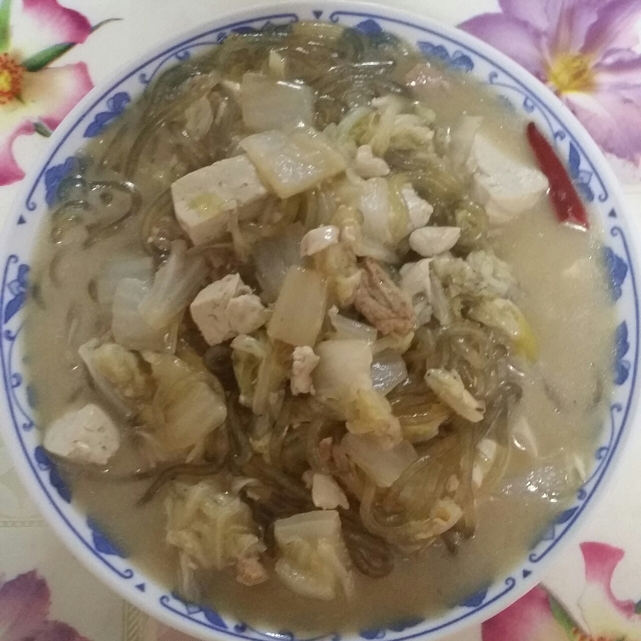 白菜猪肉炖粉条