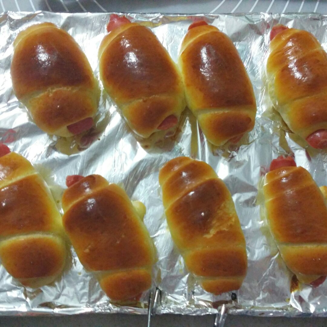 黄油面包卷