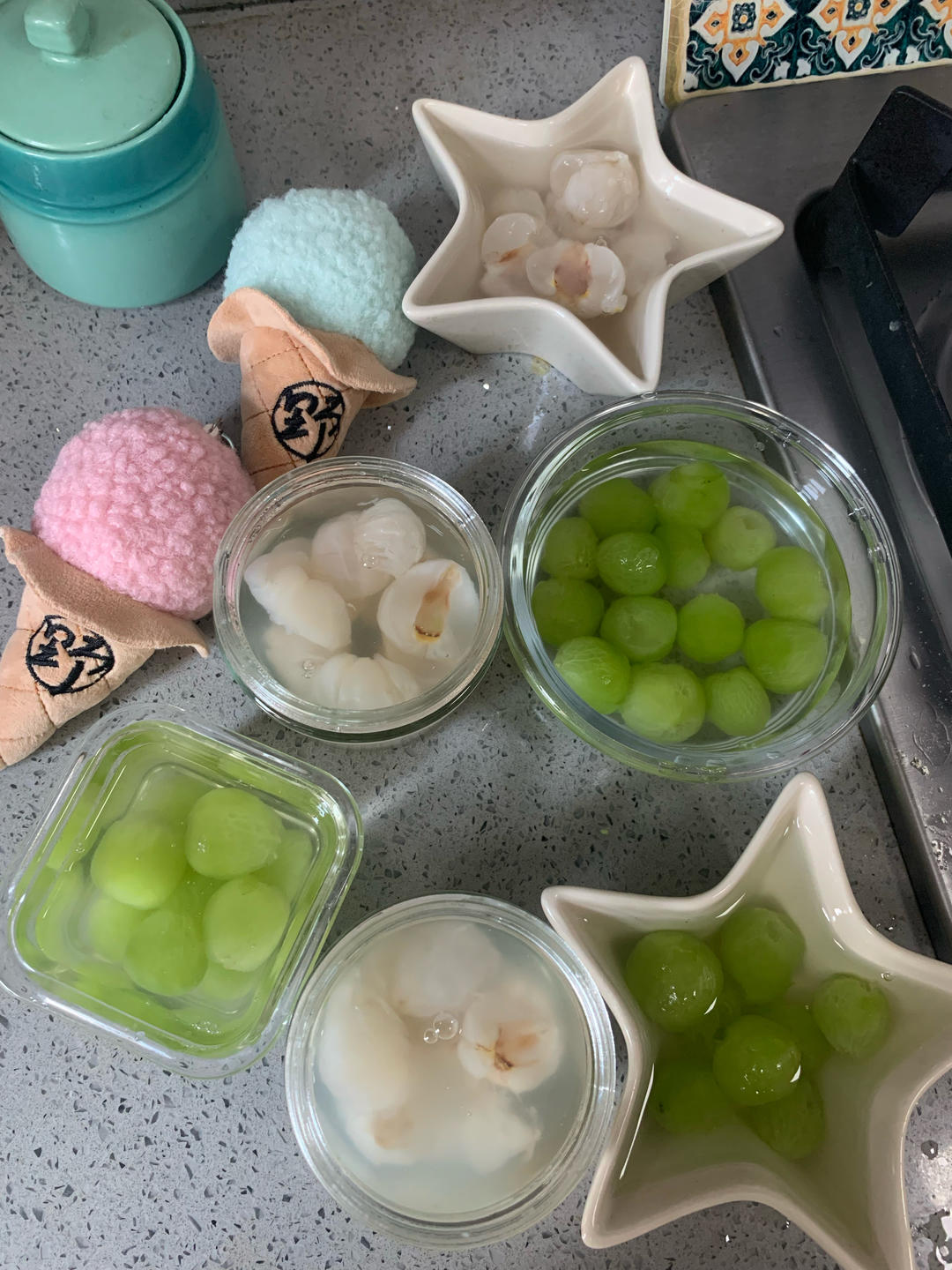 夏日特饮—5款可以吸的水果冻撞奶，白凉粉的N种可能