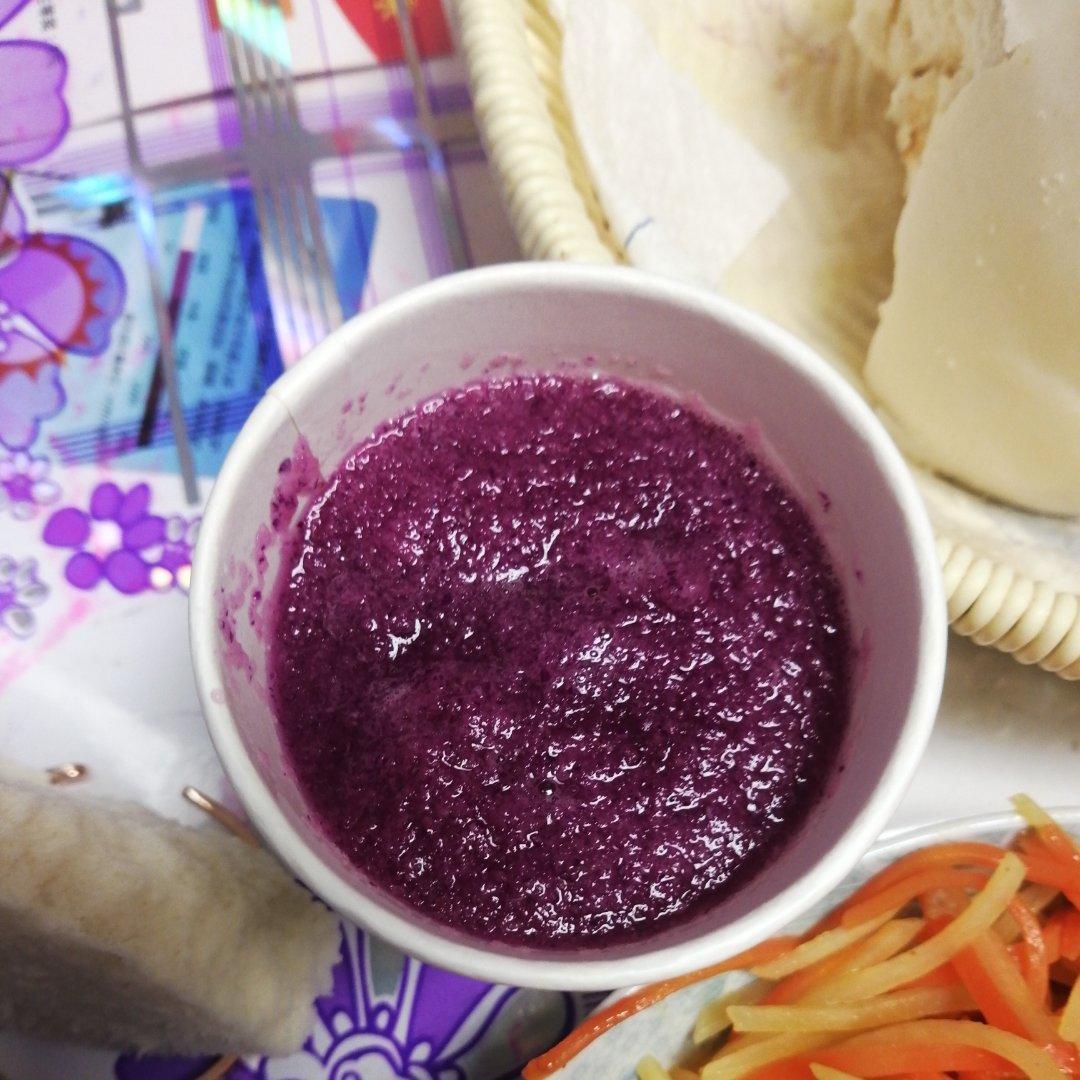 垄玺做的紫甘蓝汁