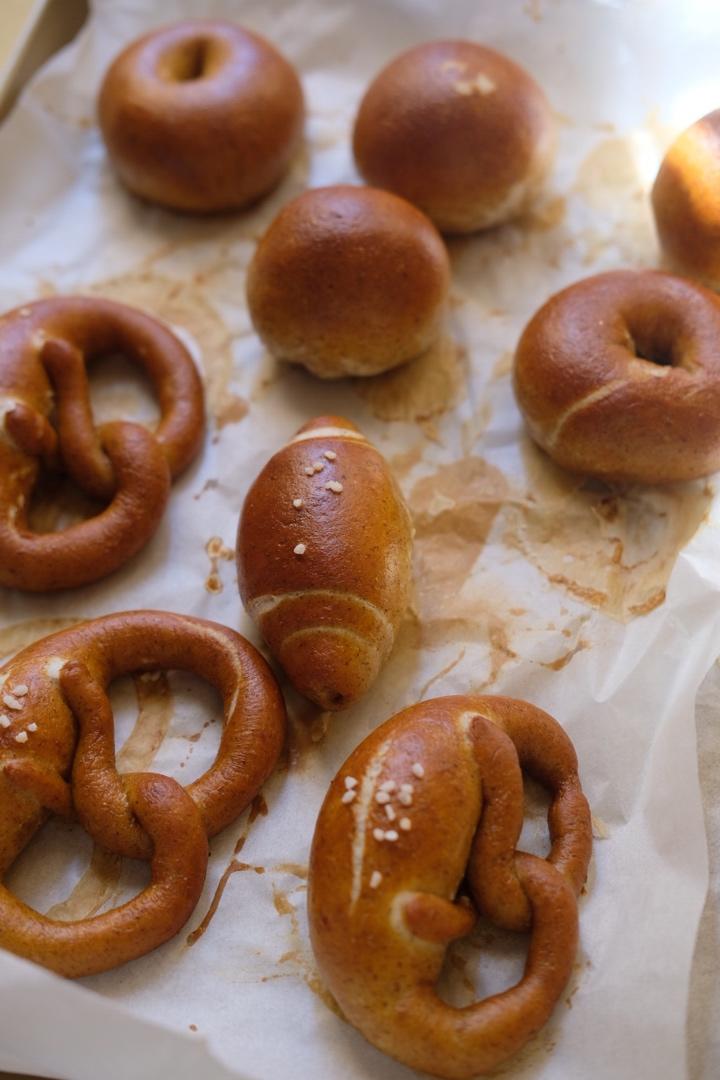 碱水面包—Laugen Roll竹笋娄根