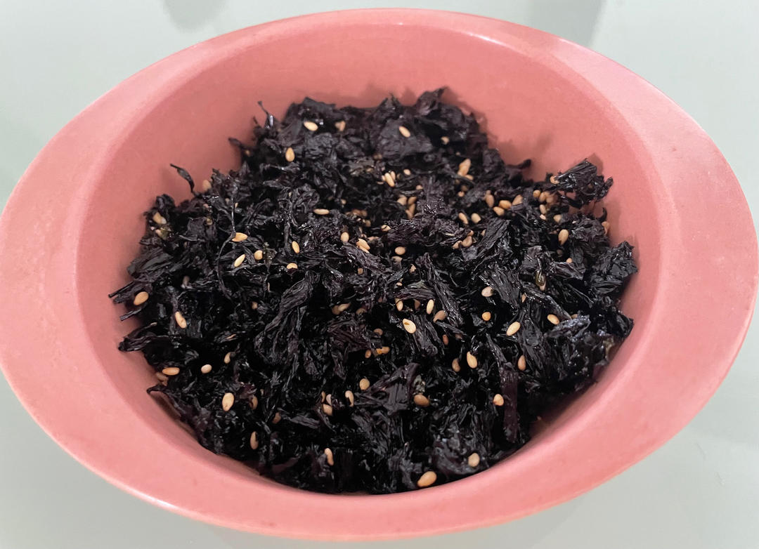 用紫菜做海苔【芝麻海苔碎】超级简单