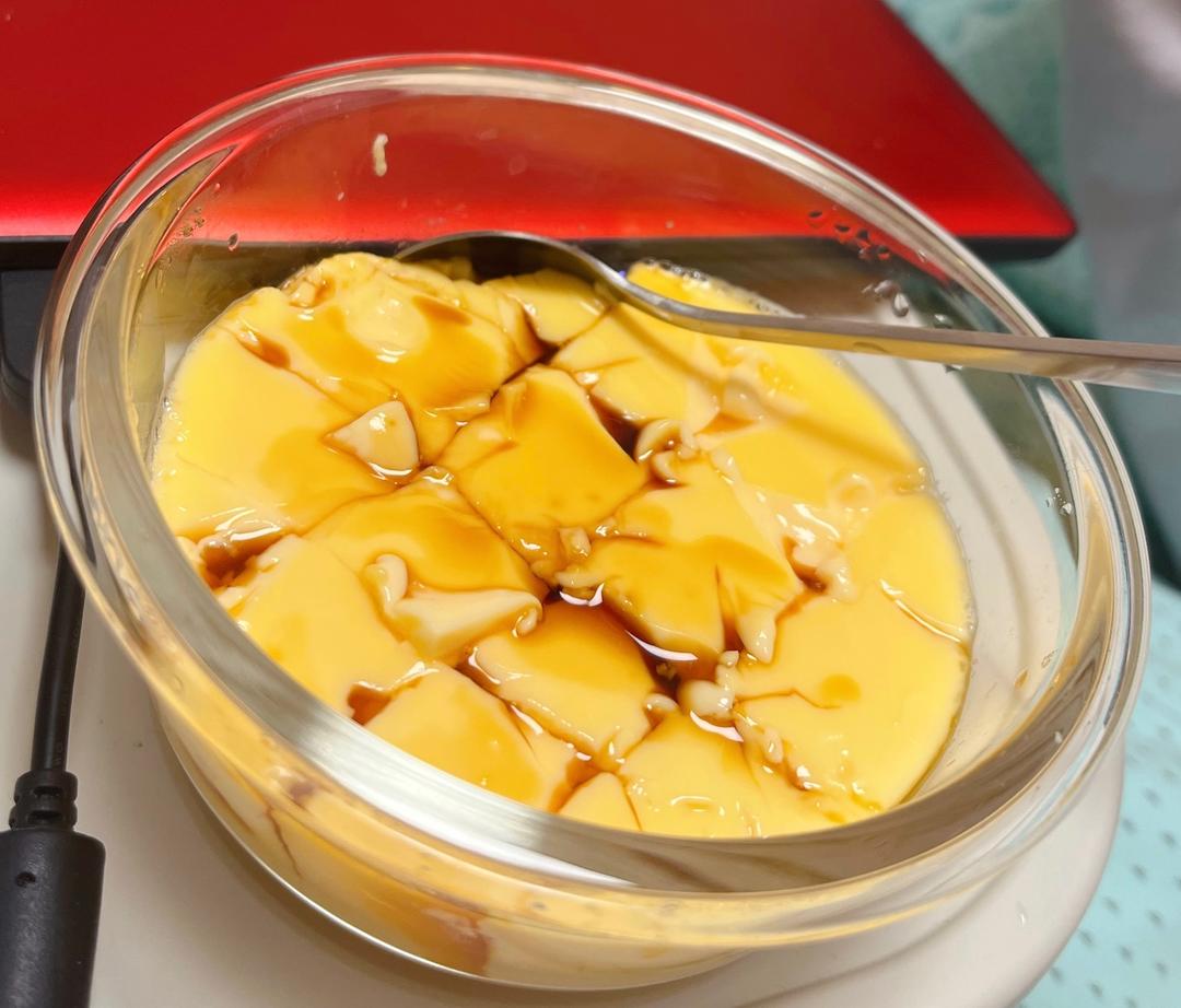 微波炉蒸鸡蛋羹的做法