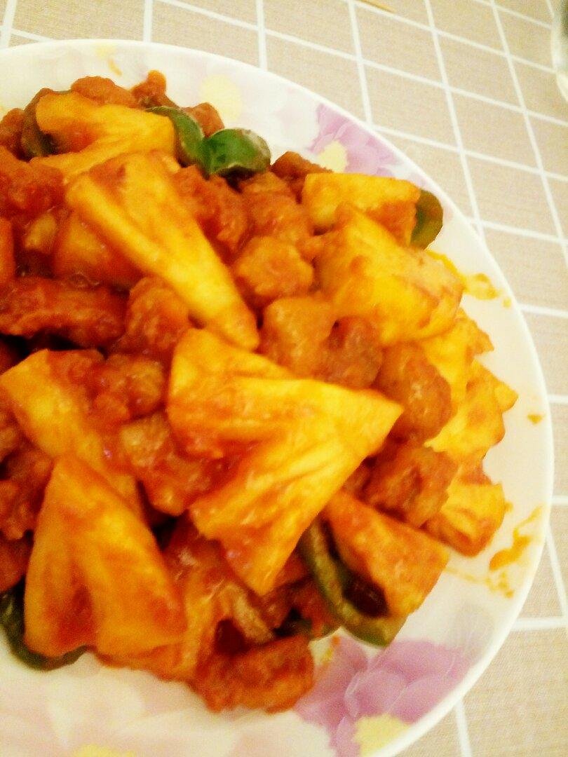 菠萝咕噜肉