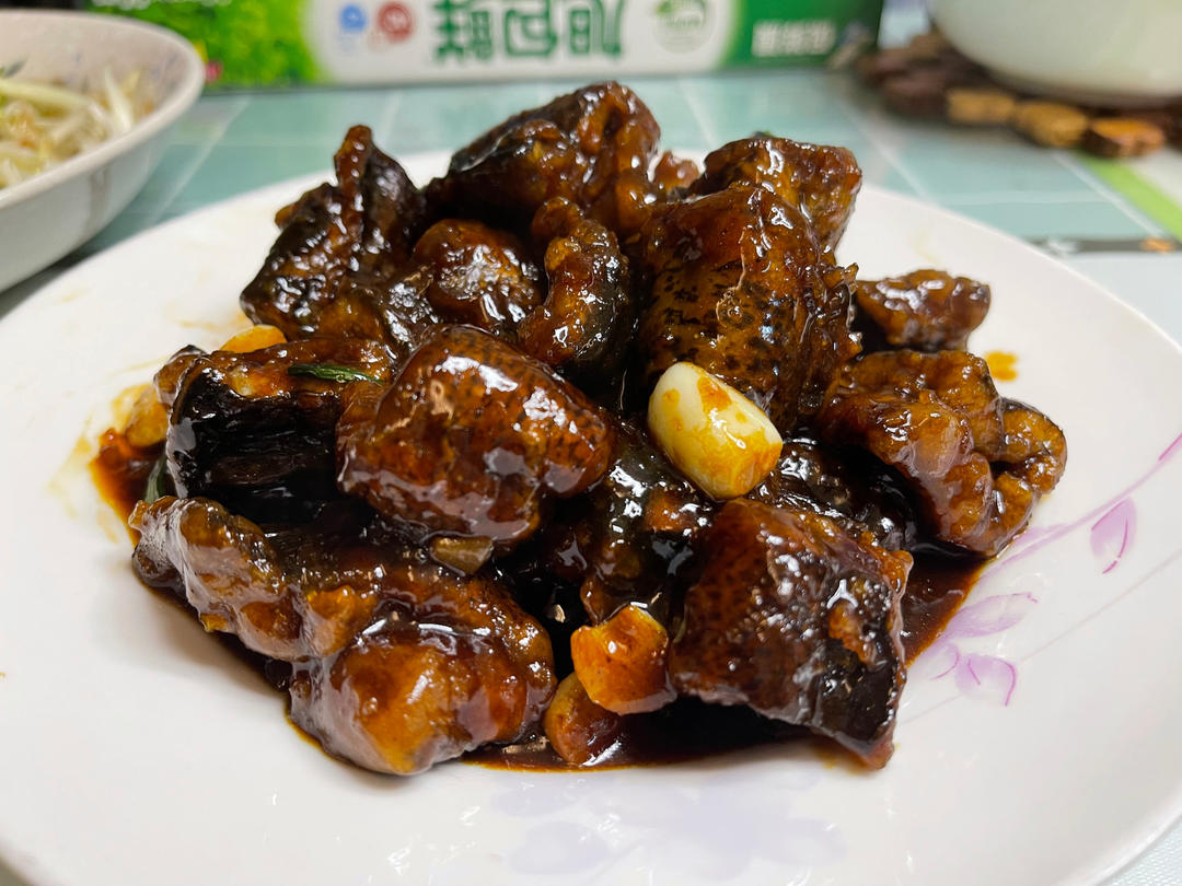 外脆里嫩的糖醋鳝背