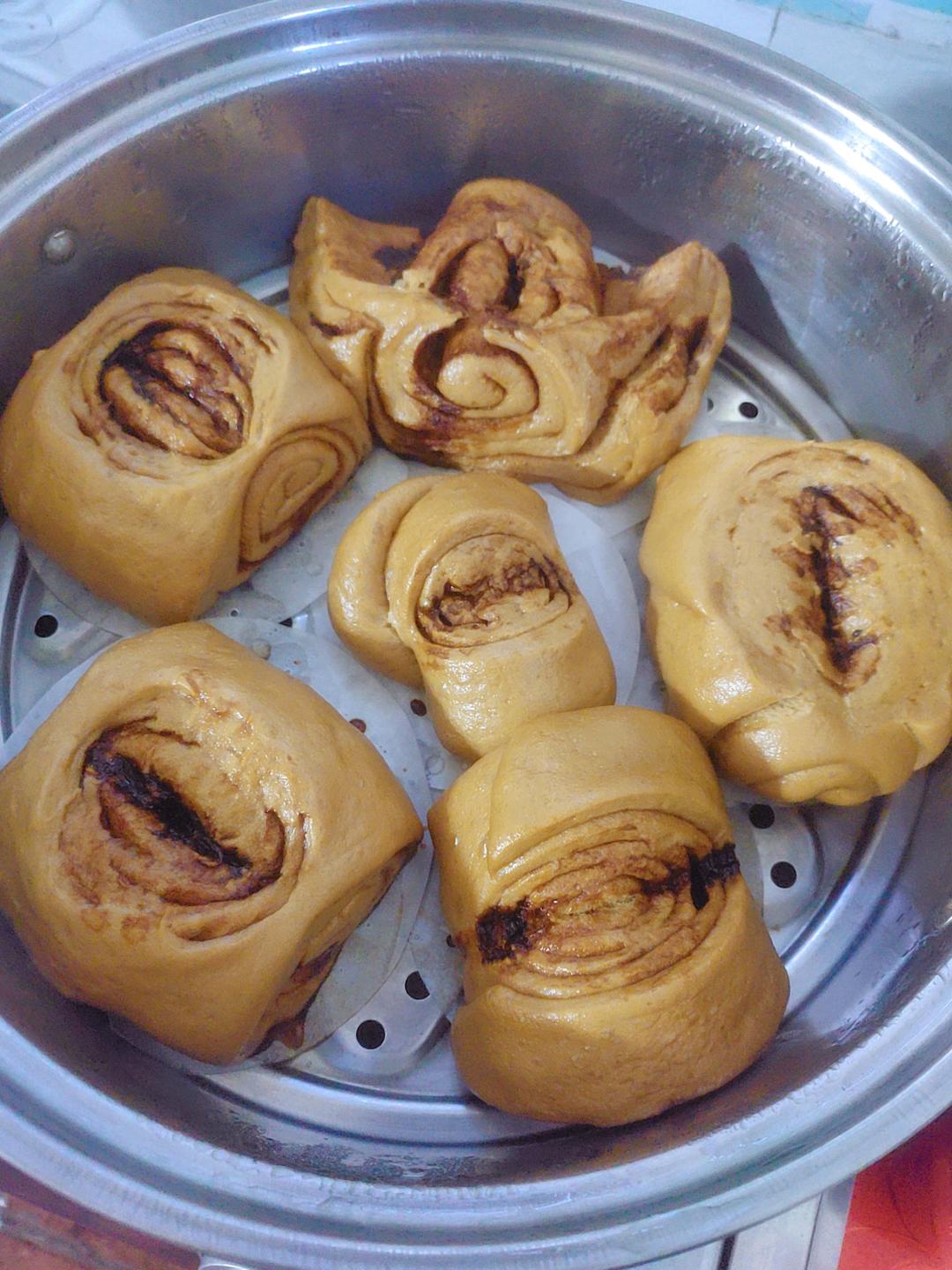 红糖手撕馒头（一次发酵）