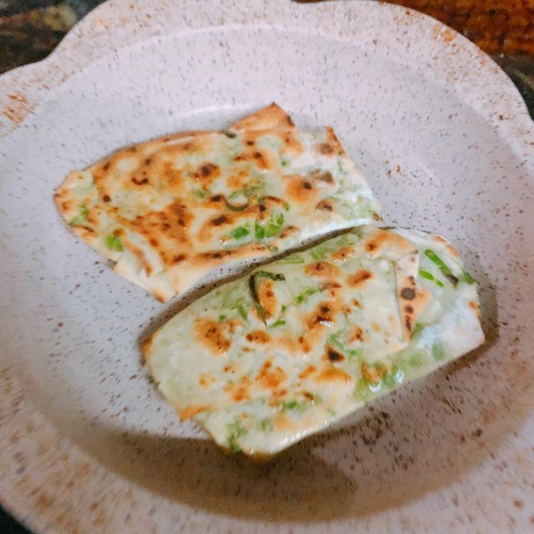 饺子皮葱油饼