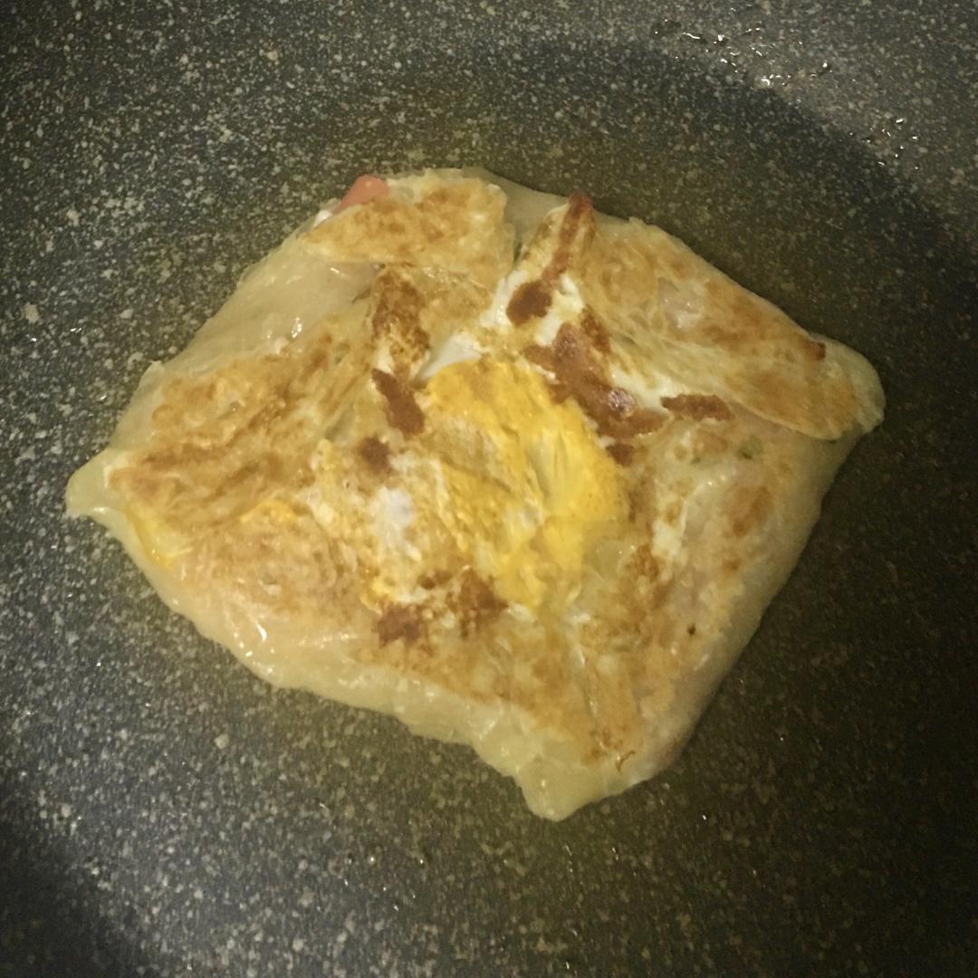 手抓饼创意吃法