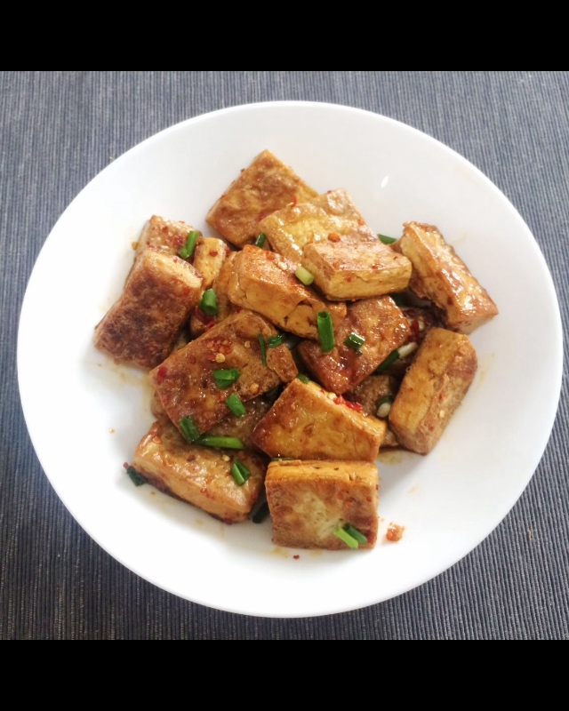 家常菜-香煎豆腐