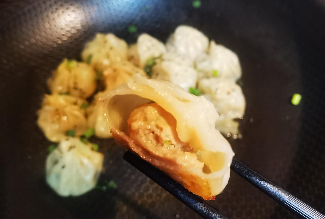 饺子皮版生煎包