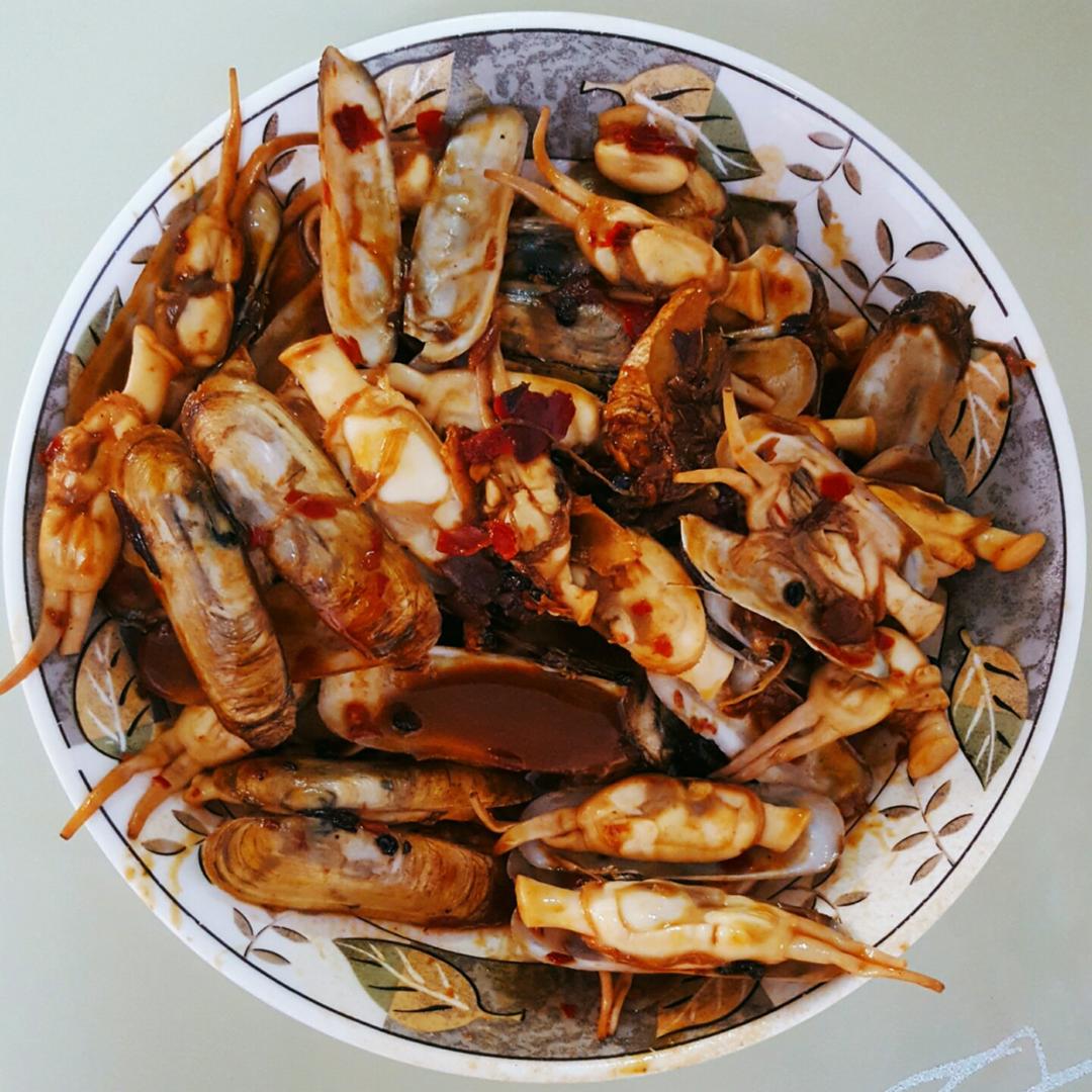 辣炒花蛤