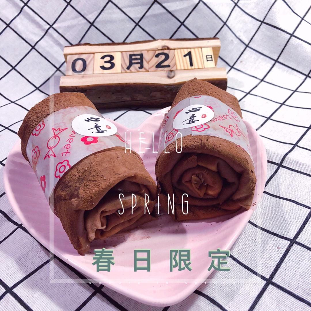 可可千层蛋糕卷