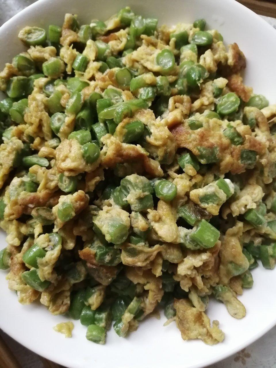 超级简单豆角炒虾酱