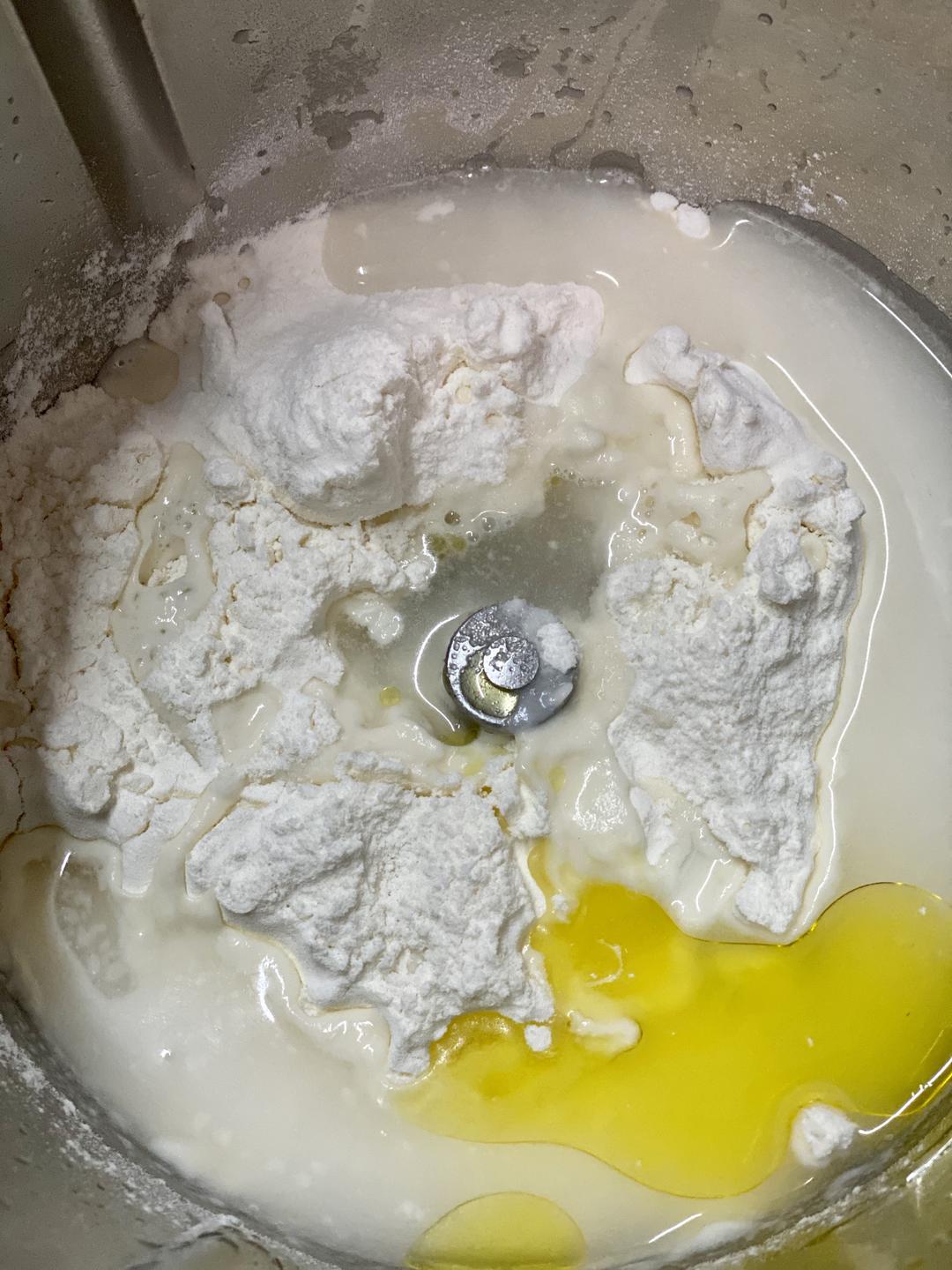 纯奶手撕吐司的做法 步骤1