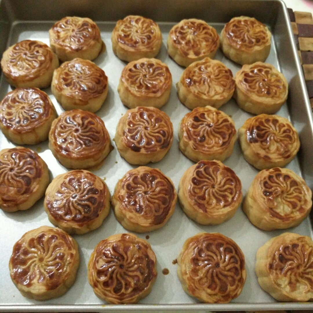 好吃到哭的凤梨味月饼——广式月饼