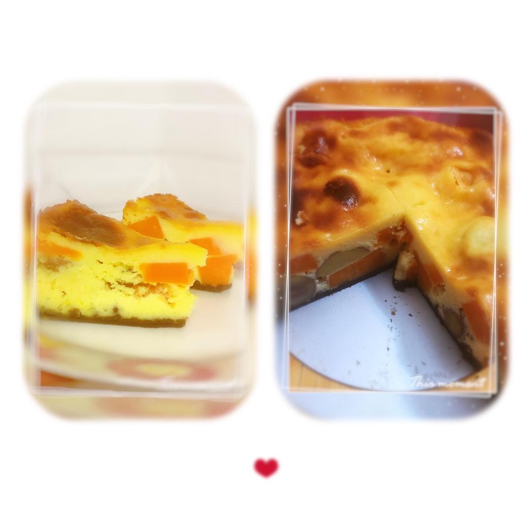 红薯板栗奶酪蛋糕—秋冬天的大满足