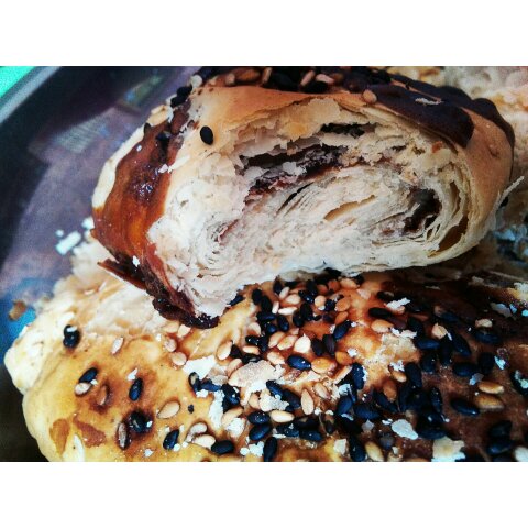 会掉渣，会爆浆的红糖烧饼