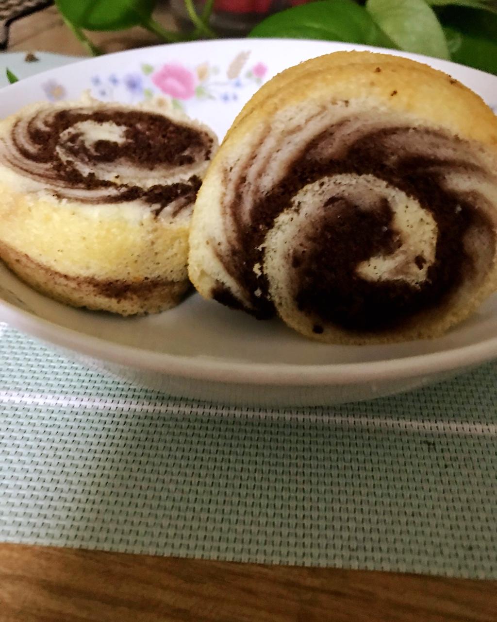 可可旋风蛋糕卷（视频）
