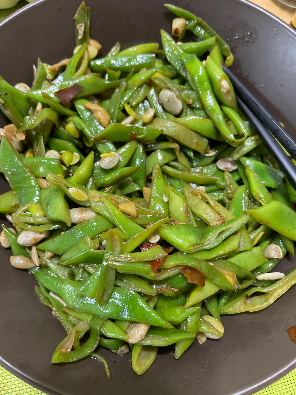 比肉好吃百倍无敌下饭素炒豆角丝