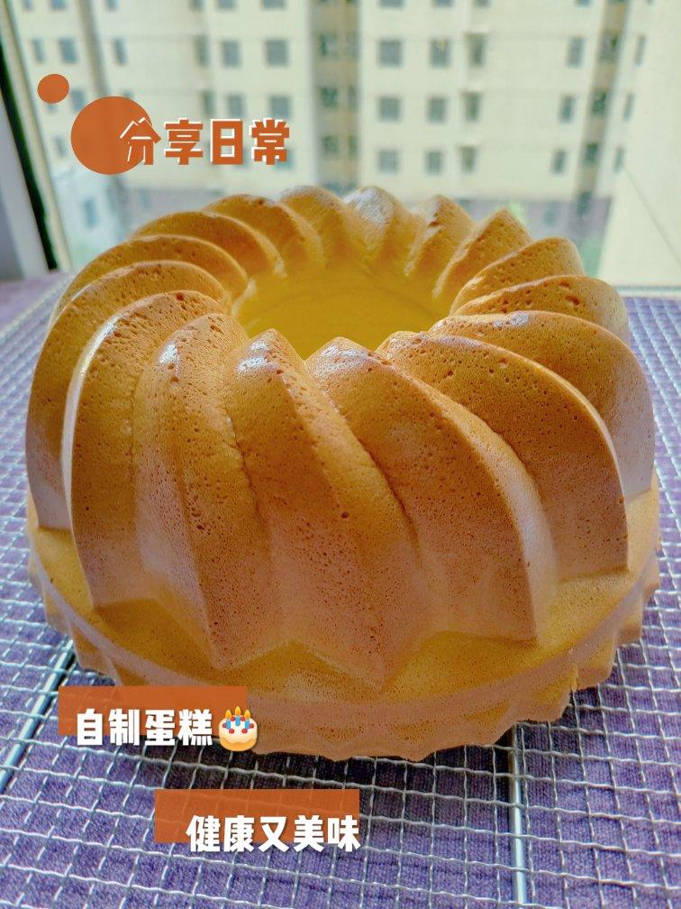 8寸萨瓦林戚风蛋糕
