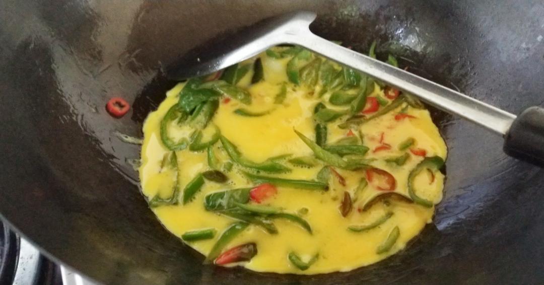 青椒炒蛋