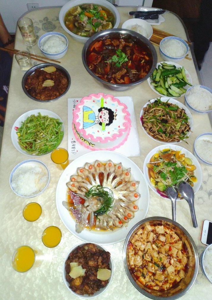 年夜饭的颜值担当<孔雀开屏鱼>